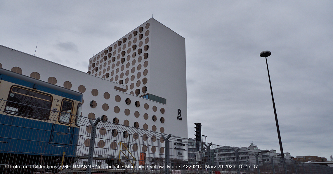 29.03.2023 - Baustelle REVO und Umgebung in Neuperlach